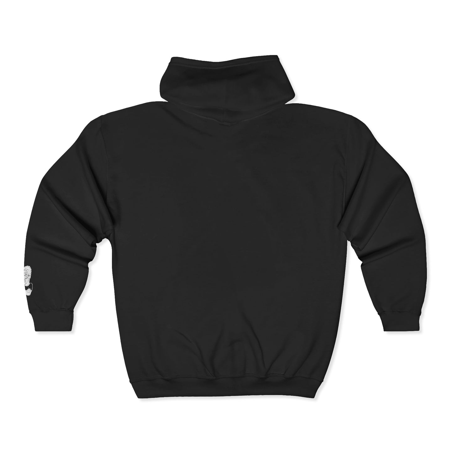 Button Design Zip Up Hoodie with tiny Fasher!