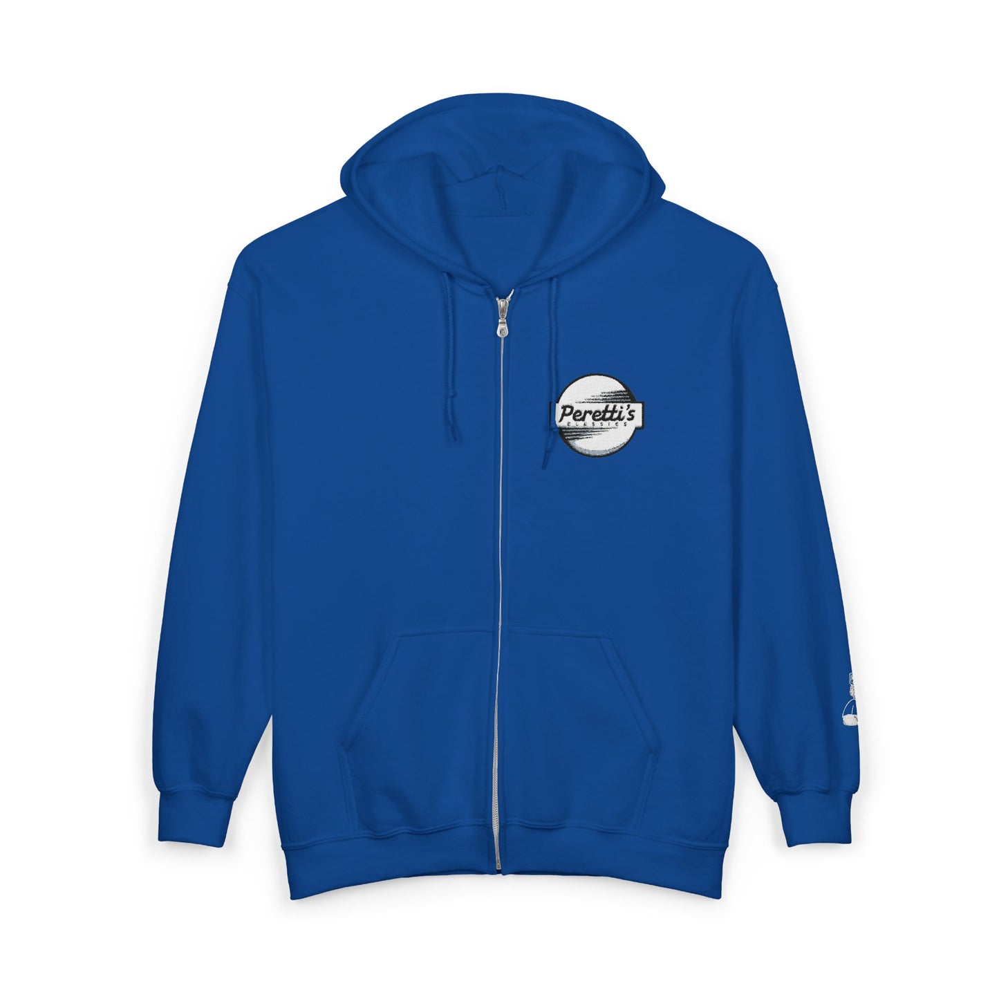 Button Design Zip Up Hoodie with tiny Fasher!