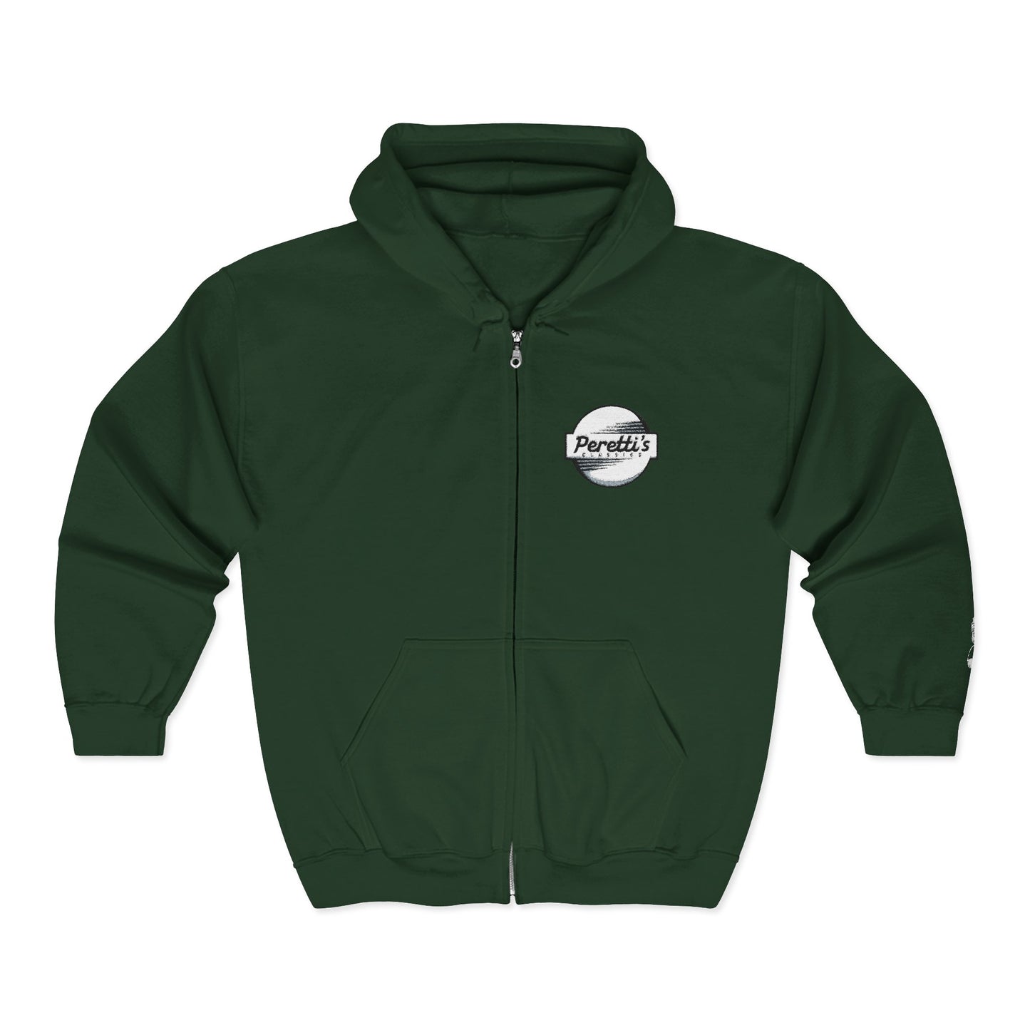 Button Design Zip Up Hoodie with tiny Fasher!