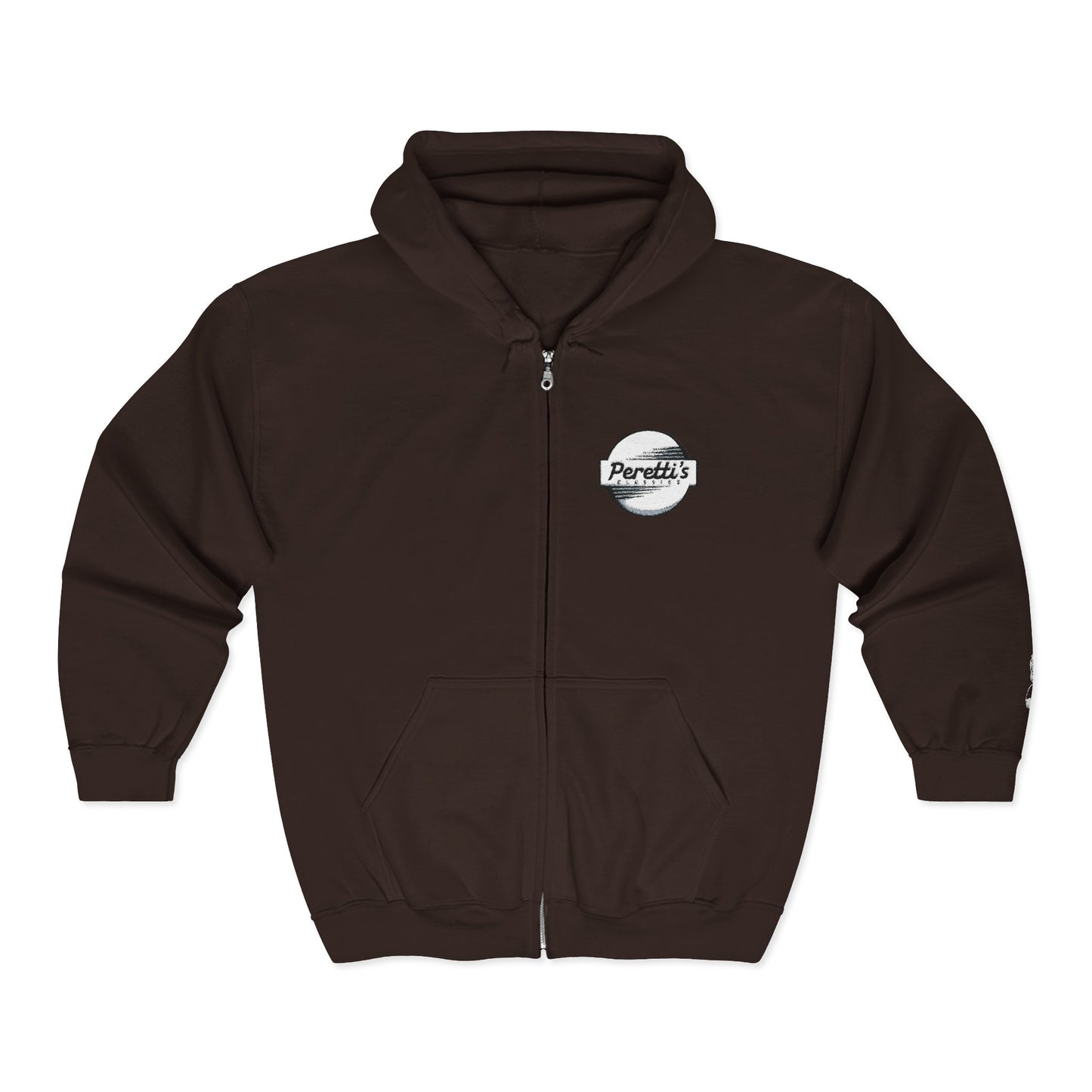 Button Design Zip Up Hoodie with tiny Fasher!