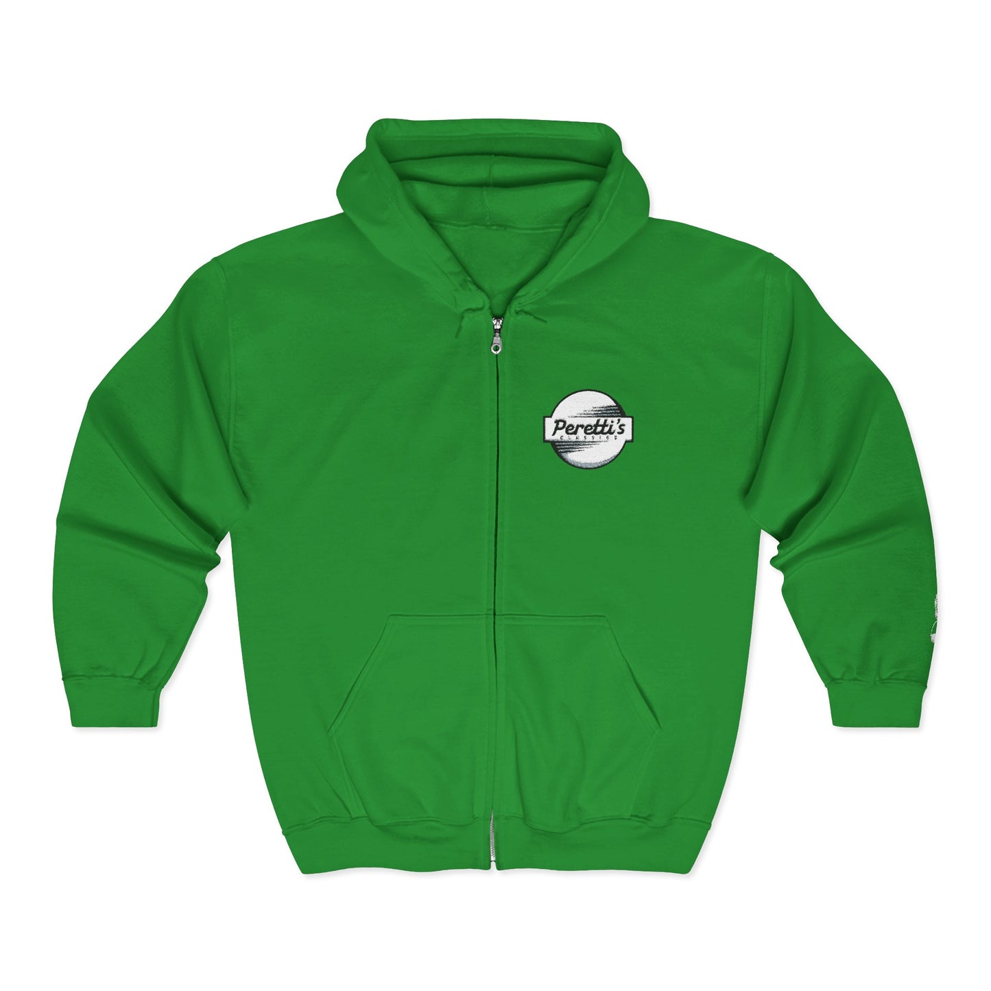 Button Design Zip Up Hoodie with tiny Fasher!