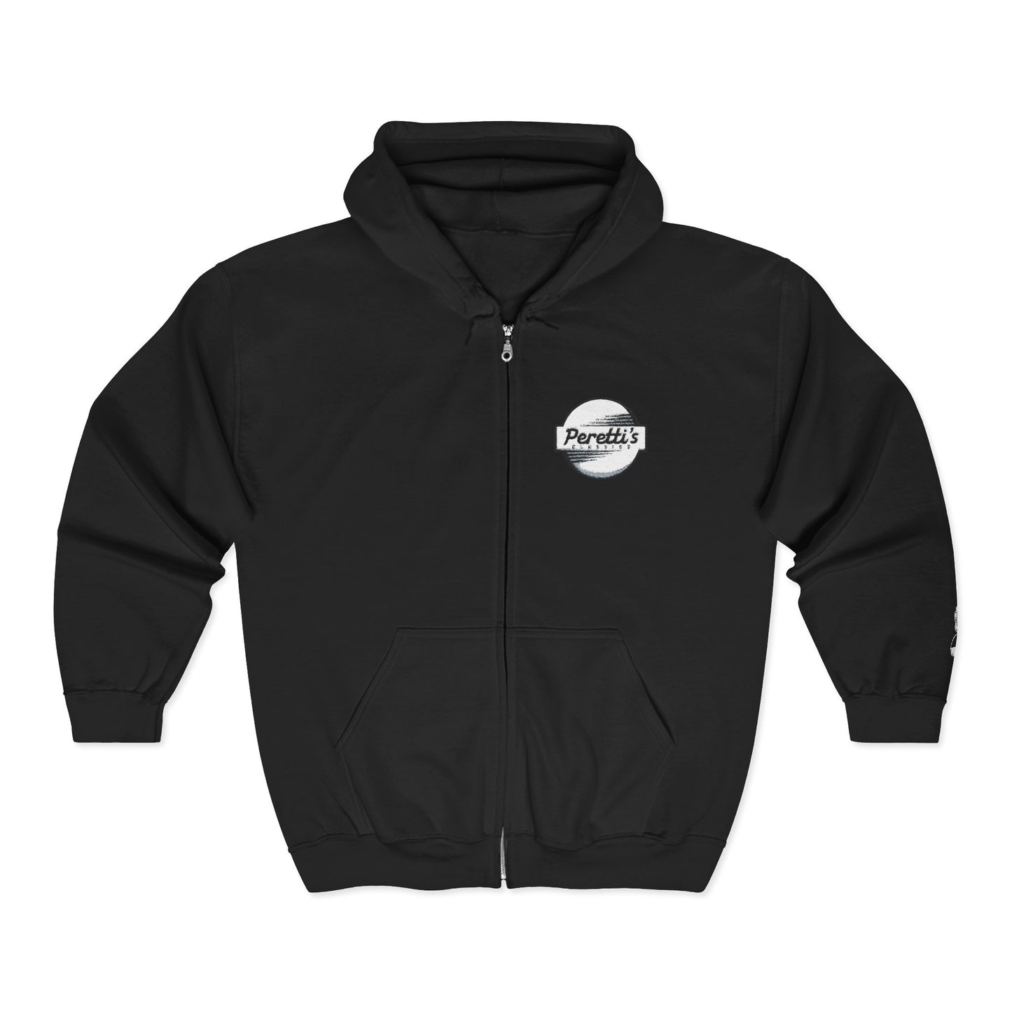 Button Design Zip Up Hoodie with tiny Fasher!