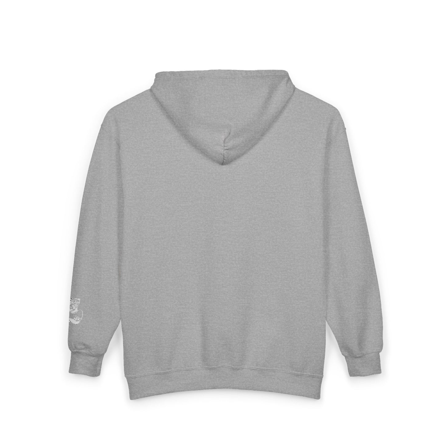 Button Design Zip Up Hoodie with tiny Fasher!