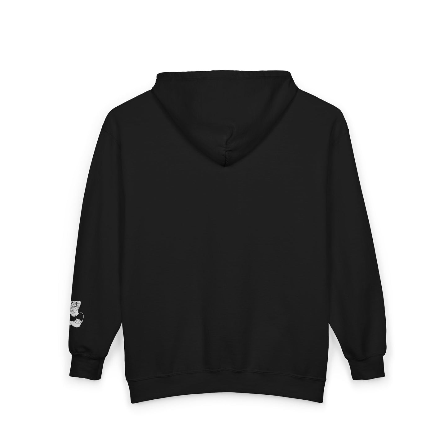 Button Design Zip Up Hoodie with tiny Fasher!