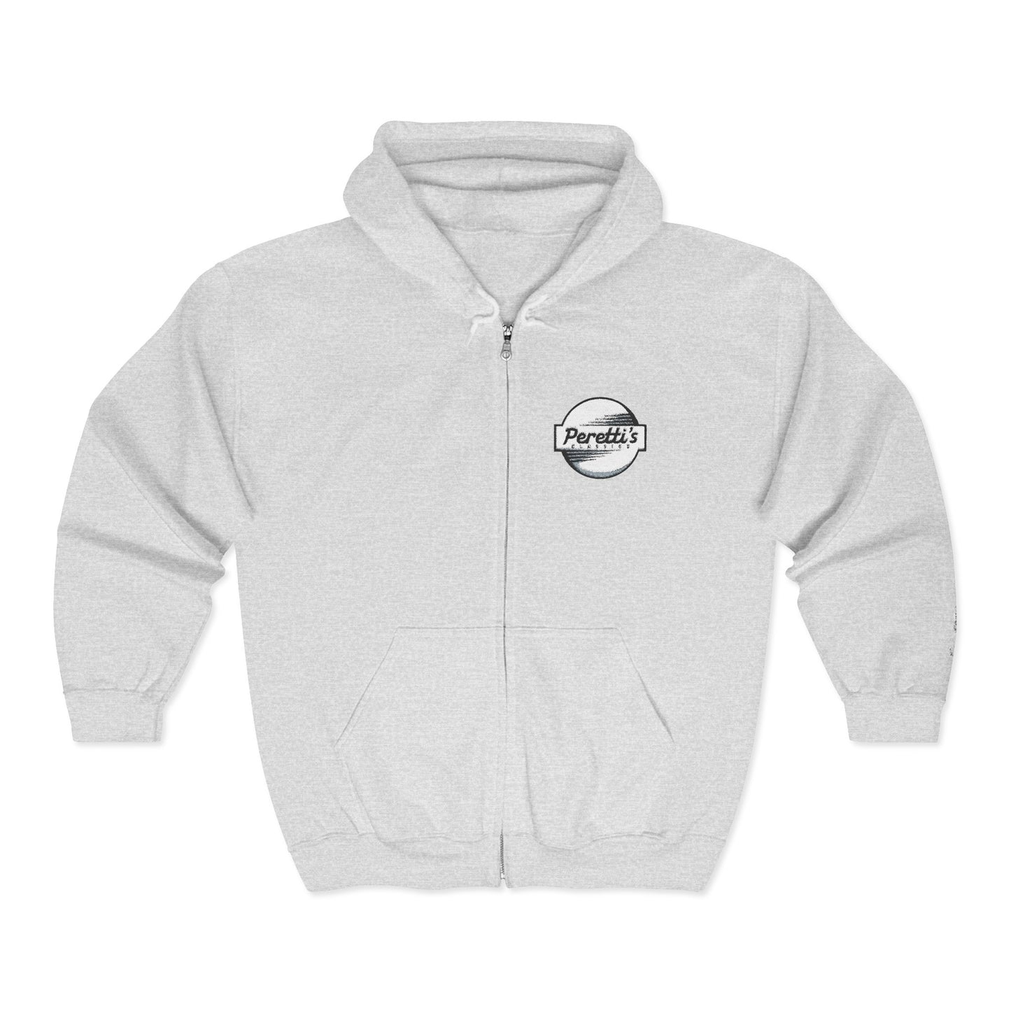 Button Design Zip Up Hoodie with tiny Fasher!